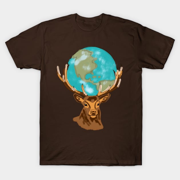 Dear Deer T-Shirt by ckaya